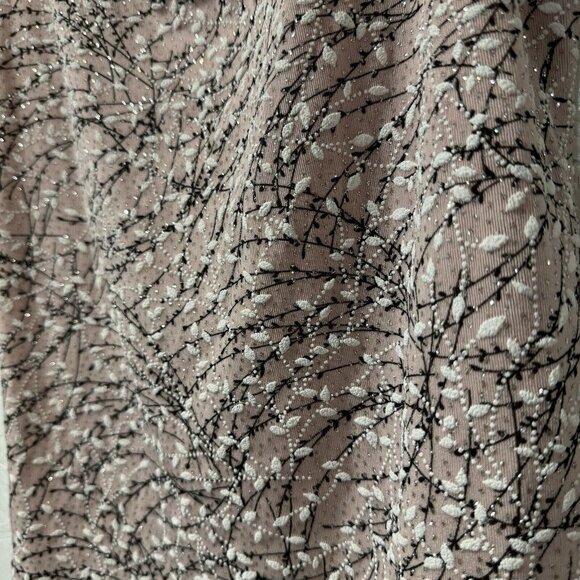 Alex Evenings Women's Blouse Tank Top Size Medium Purple Glitter Stretch Classic - Picture 9 of 9